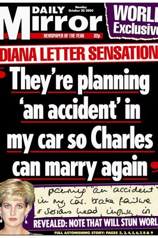‘British police told me Princess Diana was murdered’: Death crash driver’s dad claims son was ‘collateral damage’ in plot [Article from 06/08/17]