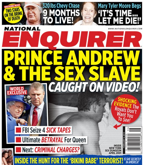 Prince Andrew`s Viral Video of Sex Slave Scandal With Underage Girl Caught on Tape [Article from 28/1/15]